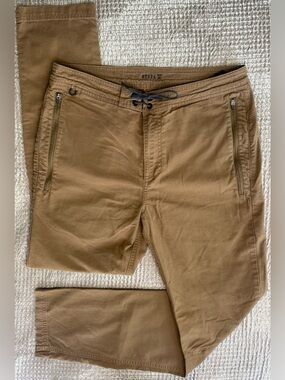 Roark Layover 2.0 Travel Pants Khaki Stretch Utility Mens 31